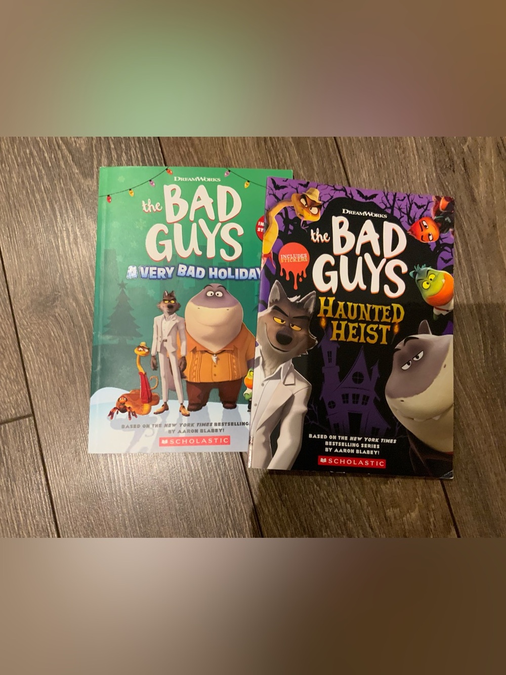 Scholastic The Bad Guys Book Duo - Green and Black Covers